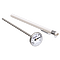 Dial Thermometer, Pocket-Type: Range 0 to 150°C with 2°C divisions.